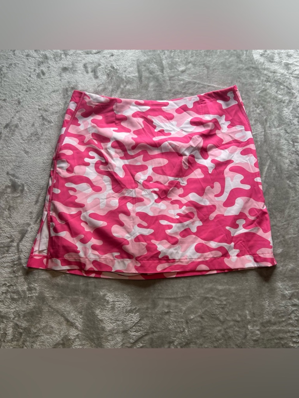 Golftini Pink Camo Stretch Skort